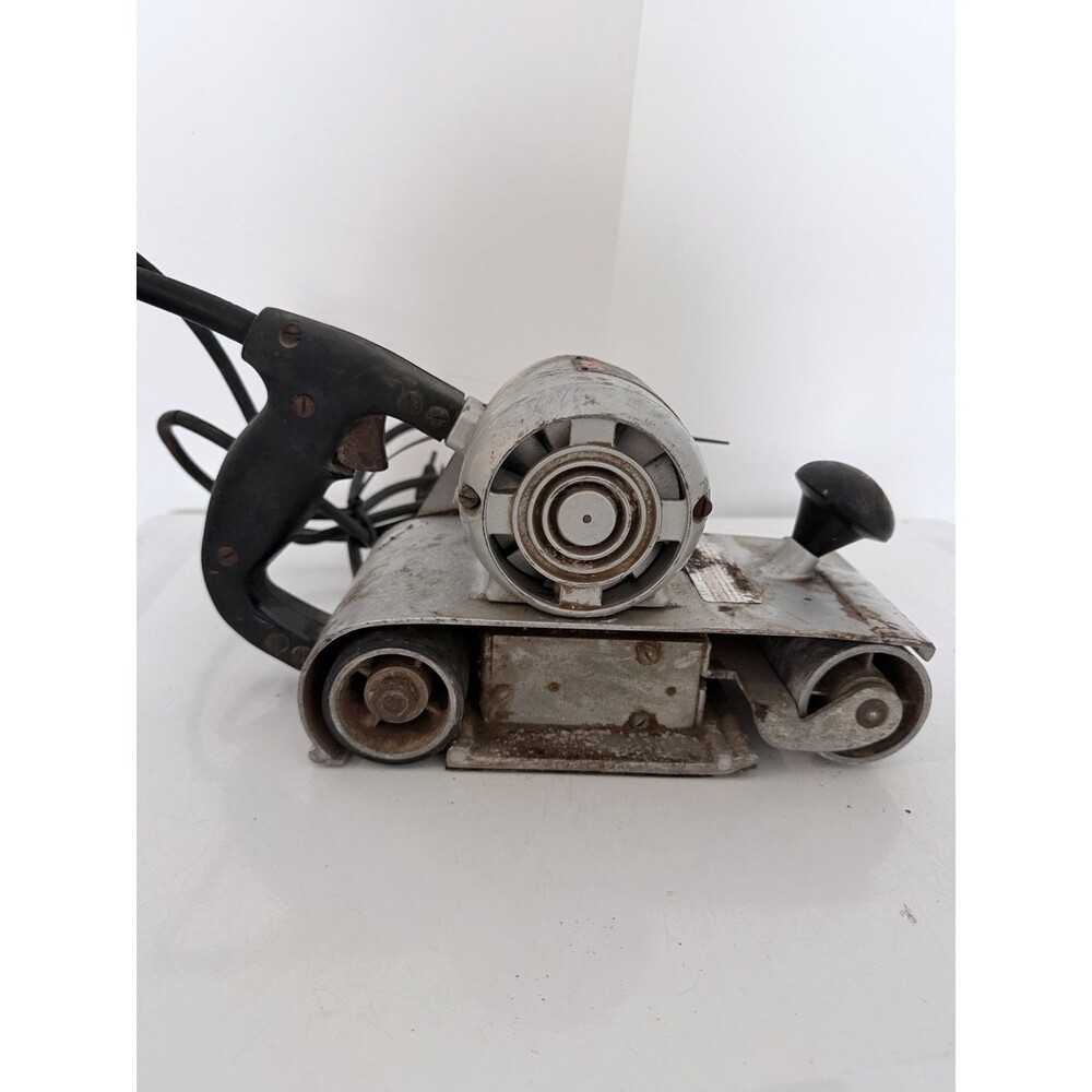 SKIL 405 4 in Belt Sander Heavy Duty Corded Electric White/Black